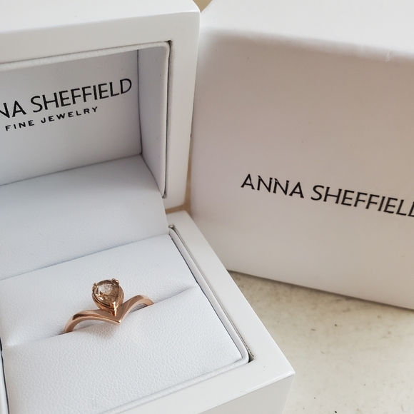 14k Rose Gold Anna Sheffield Ring - Picture 4 of 5